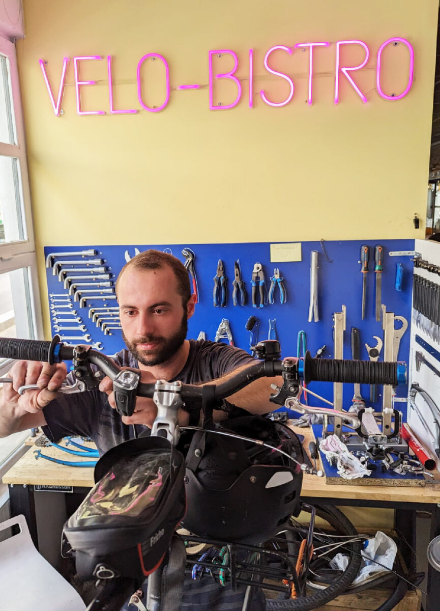 Velcroc - Atelier de L'Audace, réparation de vélo