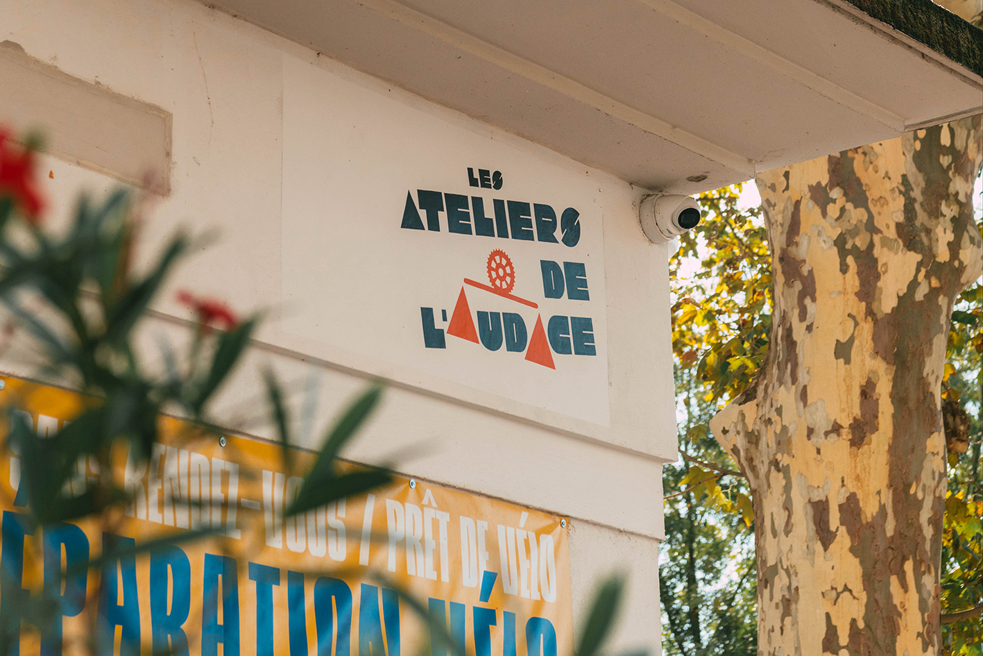 Logo Façade Les Ateliers de l'Audace Velcroc